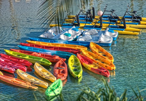 Hilton Waikoloa Village Lagoon water toys at Hilton Waikoloa Village