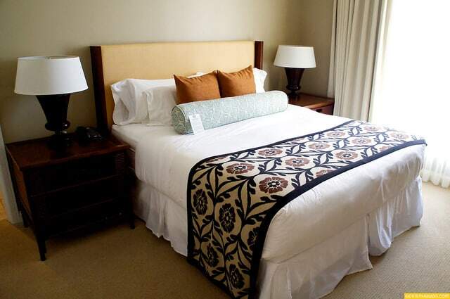 King-sized bed
